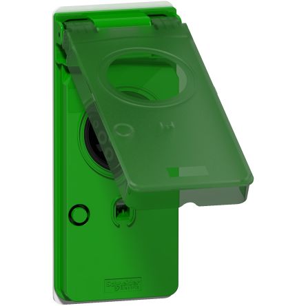 Schneider Electric EVlink Series Plastic Socket Strip for Use with EVlink (EVlink parking) EVP2 Enclosure, EVlink [EVP1PSS4]; 276-9186