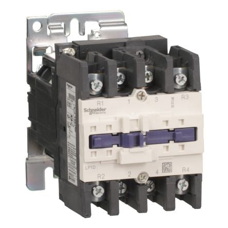 Schneider Electric TeSys Deca LC1D Contactor, 110 V dc Coil, 4-Pole, 125 A, 4NO, 440 V [LC1D800046FWS207]; 276-9245