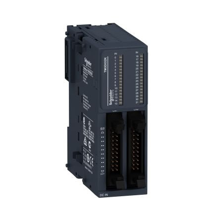 Schneider Electric TM3 Series Discrete Input Module for Use with Modicon M221, Modicon M241, Modicon M251, Modicon [TM3DI32K]; 276-9392