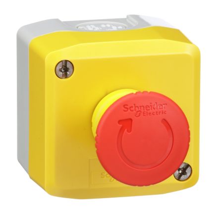 Schneider Electric Harmony XALK Series Turn to Release Push Button Complete Unit, 22mm Cutout, SPDT, IP66, IP67, [XALK178EH7]; 276-9444