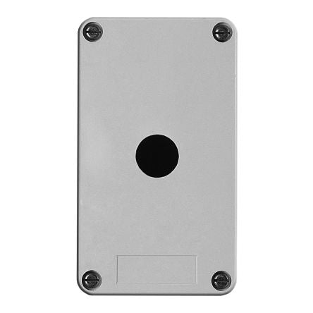 Schneider Electric Grey Fibreglass Harmony XAP Control Station Enclosure - 1 Hole 22mm Diameter [XAPA1110]; 276-9446