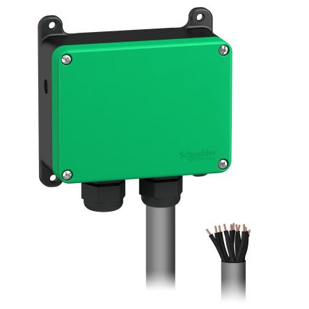 Schneider Electric Harmony eXLhoist Series Green ABS, PC Junction Box, IP66, 120 x 117 x 51mm [ZARB10WSPDC]; 276-9457