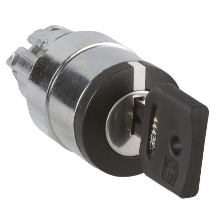 Schneider Electric Harmony XB4 2-position Selector Switch, Latching, 22mm Cutout [ZB4BG02K]; 276-9459