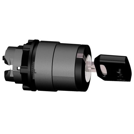 Schneider Electric Harmony XB5 2-position Selector Switch, Latching, 22mm Cutout [ZB5AG02K]; 276-9460
