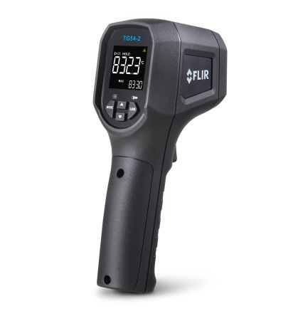 FLIR TG54-2 Infrared Thermometer, -30°C Min, +850°C Max, ±1.0 Accuracy, °C and °F Measurements [TG54-2]; 276-9462