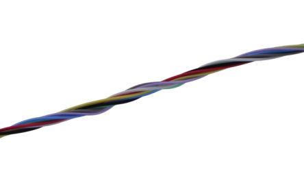 MICROWIRES TWJ Series Twisted Pair Cable, 8 Cores, 0.08 mm², Unscreened, 28 AWG, 100m, Twisted Pair Cable [TWJ-2819.08]; 276-9907