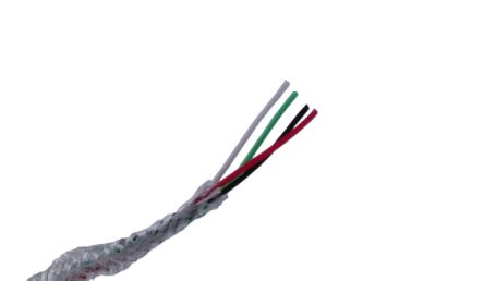 MICROWIRES BTA Series Twisted Pair Cable, 4 Cores, 0.05 mm², Screened, 30 AWG, 100m, Screened Shield, Shielded Twistd [BTA-3019.04]; 277-0001