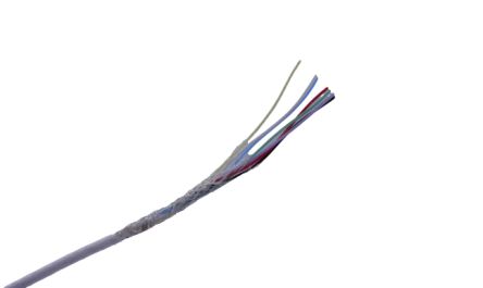MICROWIRES TAU Shielded 0.13 mm² 7 Core Power Cable, White Perfluoroalkoxy (PFA), 50m [TAU-2619.07]; 277-0021