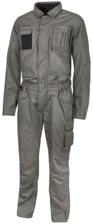 UPower Grey Reusable Overall, 56 [WHY130SG-56]; 277-2609