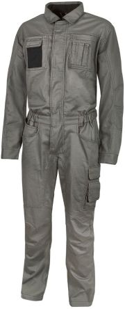UPower Grey Reusable Overall, 60 [WHY130SG-60]; 277-2611