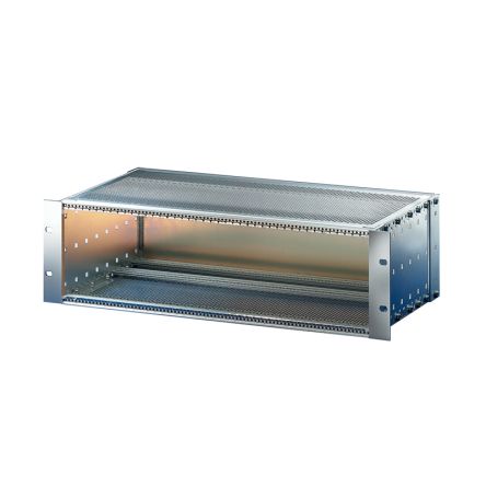 nVent SCHROFF EUROPACPRO Series 6U Aluminium Subrack, 84HP, 355mm Depth [24563-474]; 277-3840