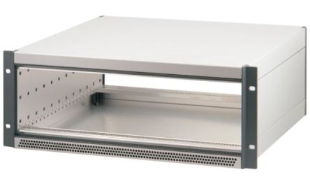 nVent SCHROFF RatiopacPRO AIR Series Rack Mount Case for Use with Rack Mounts, 1 Piece(s), 177 x 448.9 x 315.5mm [24571-585]; 277-3855