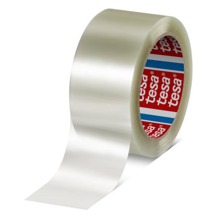 Tesa 60412 Transparent Packing Tape, 66m x 75mm [60412-00003-00]; 277-5149