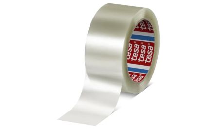 Tesa 60412 White Packing Tape, 66m x 50mm [60412-00006-00]; 277-5152