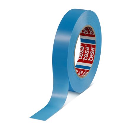 Tesa 64284 Blue Strapping Tape, 66m x 25mm [64284-00004-10]; 277-5157