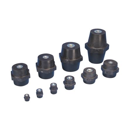nVent ERIFLEX Glass Fibre Reinforced PA, Steel Screw Insulator 548580, M8, 50mm [548580]; 277-6078