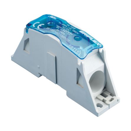 nVent ERIFLEX SB Series Terminal Block, 1-Way, 250A, 2 → 3/0 AWG Wire, Cage Clamp Termination [561151]; 277-6135