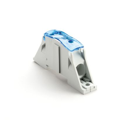 nVent ERIFLEX SB Series Terminal Block, 1-Way, 100A, 10 → 6 AWG Wire, Cage Clamp Termination [561160]; 277-6140