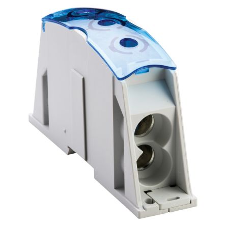 nVent ERIFLEX SB Series Terminal Block, 1-Way, 400A, 2 → 4/0 AWG Wire, Cage Clamp Termination [561170]; 277-6145