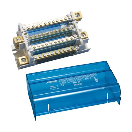 nVent ERIFLEX Splitter, 4 Way, 10 → 50mm², 160A, 690 V, Blue [563200]; 277-6146
