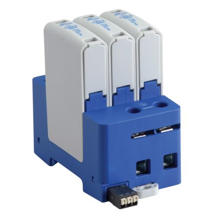 nVent ERICO Surge Protector, 65kA, 1550V ac, DIN Rail Mount [DT1M27530R]; 277-6227
