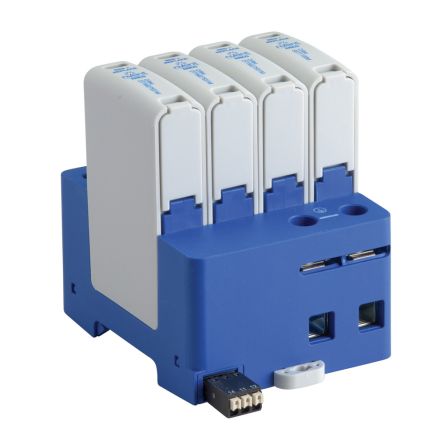 nVent ERICO Surge Protector, 65kA, 1550V ac, DIN Rail Mount [DT1M27531R]; 277-6228
