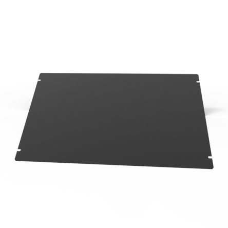 Hammond 1441 Series Steel Bottom Plate for Use with Steel Chassis, 10 x 17 x 2in [1431-30BK3]; 277-6455