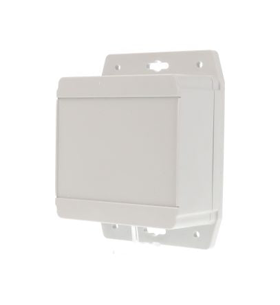 Hammond 1555F Series Grey ABS Enclosure, IP66, IP68, Flanged, Grey Lid, 105 x 105 x 62mm [1555LF42GY]; 277-6460