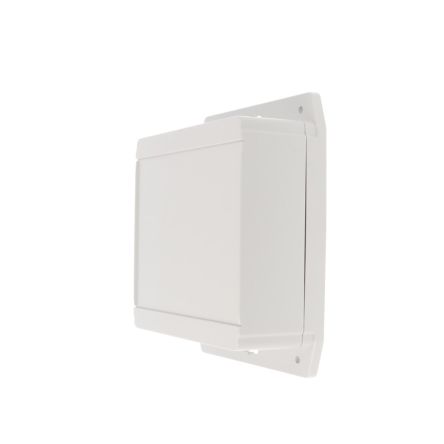 Hammond 1555F Series Grey Polycarbonate Enclosure, IP66, IP68, Flanged, Grey Lid, 140 x 140 x 62mm [1555Q2F42GY]; 277-6462