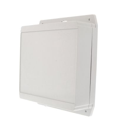 Hammond 1555F Series Grey Polycarbonate Enclosure, IP66, IP68, Flanged, Grey Lid, 180 x 180 x 65mm [1555W2F42GY]; 277-6470