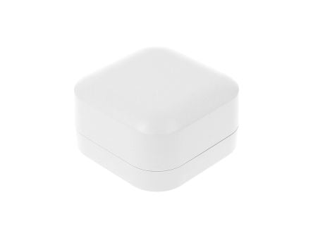 Hammond 1556 Series White ABS, Plastic General Purpose Enclosure, IP54, Flanged, White Lid, 80 x 80 x 45mm [1556BWH]; 277-6473