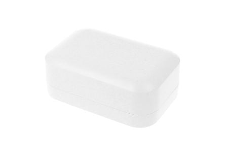 Hammond 1556 Series White ABS, Plastic General Purpose Enclosure, IP54, Flanged, White Lid, 80 x 120 x 45mm [1556CWH]; 277-6474