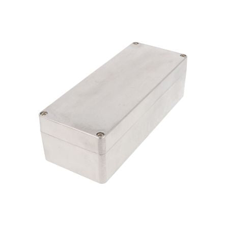 Hammond 1590Z Series Clear Die Cast Aluminium Alloy Enclosure, Flanged, Natural Lid, 200 x 80 x 60mm [1590Z137]; 277-6484