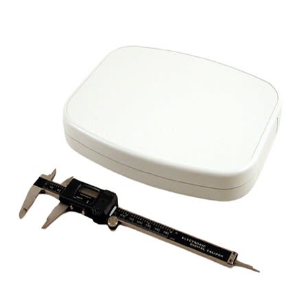 Hammond 1599TAB Series Light Grey ABS Hand Held Enclosure, , IP54, 240 x 190 x 30mm [1599TABLGY]; 277-6497