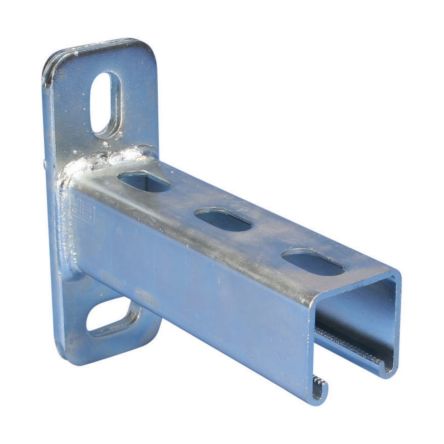 nVent CADDY Steel Slotted DIN Rail, A Compatible, 450mm x 45mm x 125mm [311827]; 277-6574