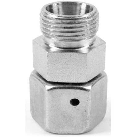 Parker Straight Tube to Swivel Male 24° DIN Cone to Male 24° DIN Cone, DA15LOMDCF [DA15LOMDCF]; 277-6880