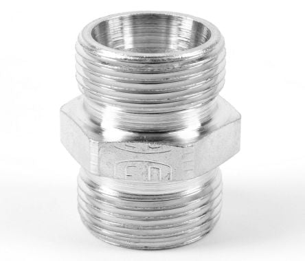 Parker Straight Tube to Tube Male 24° DIN Cone to Male 24° DIN Cone, G08SCFX [G08SCFX]; 277-6951