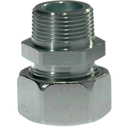 Parker Straight Tube to Port Male 24° DIN Cone to Male Metric, GE06LLMCF [GE06LLMCF]; 277-6967