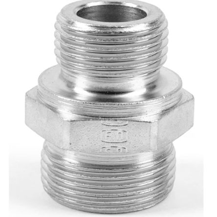Parker Straight Tube to Port Male 24° DIN Cone to Male Metric, GE10LM12X1.5EDOMDCF [GE10LM12X1.5EDOMDCF]; 277-6977