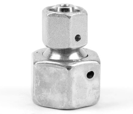 Parker Straight Swivel to Swivel Reducer Male 24° DIN Cone to Male 24° DIN Cone, GZR12/10LCF [GZR12/10LCF]; 277-7046