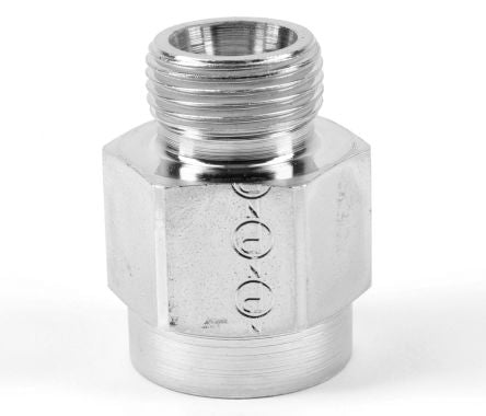 Parker Hydraulic Straight Threaded Adaptor 10 mm to 1/4 in, MAV10LROMDCF [MAV10LROMDCF]; 277-7066