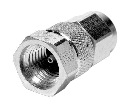 Parker Steel Female Hydraulic Quick Connect Coupling, G 1/4 Female [MAVMD1/4MA3CF]; 277-7070