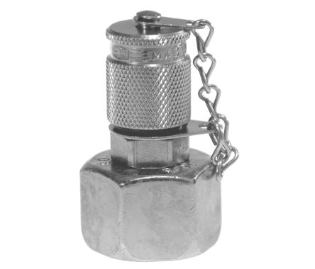 Parker Steel Male Hydraulic Quick Connect Coupling, M16 x 2 [VKA3/15LCF]; 277-7138