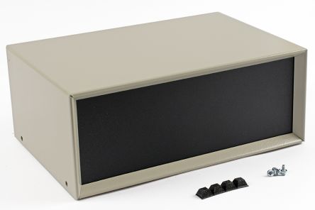 Hammond 1426 Beige, Aluminium & Steel Enclosure, 254 x 178 x 102mm [1426O]; 277-7414