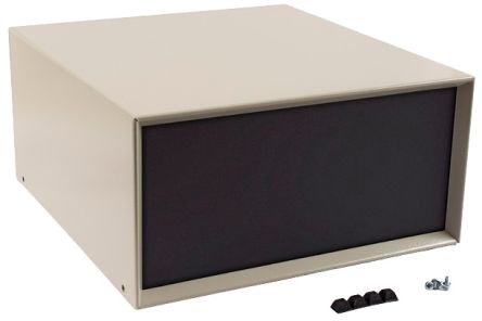 Hammond 1426 Beige, Aluminium & Steel Enclosure, 279 x 279 x 140mm [1426Q]; 277-7416