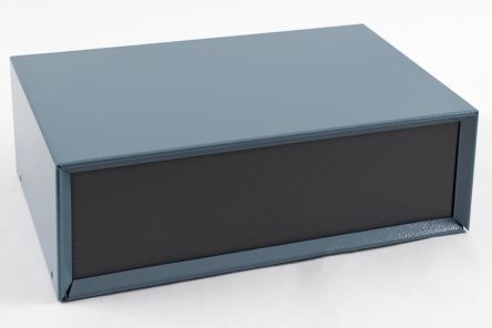 Hammond 1426 Blue, Aluminium & Steel Enclosure, 305 x 203 x 102mm [1426V-B]; 277-7421