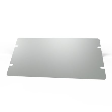 Hammond 1441 Series Steel Bottom Plate for Use with Steel Chassis, 4 x 8 x 1in [1431-10]; 277-7426