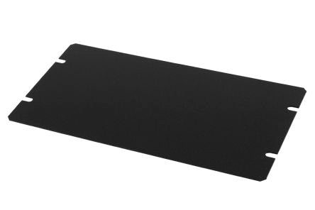 Hammond 1441 Series Steel Bottom Plate for Use with Steel Chassis, 4 x 8 x 1in [1431-10BK3]; 277-7427