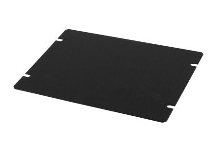 Hammond 1441 Series Steel Bottom Plate for Use with Steel Chassis, 5 x 7 x 2in [1431-12BK3]; 277-7429