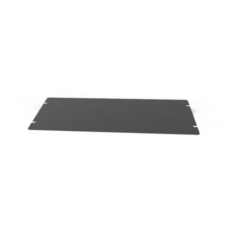 Hammond 1441 Series Steel Bottom Plate for Use with Steel Chassis, 5 x 13.5 x 2in [1431-18BK3]; 277-7433